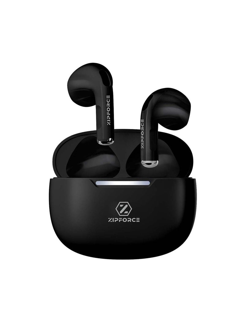 ZIPFORCE - ZIPFORCE True Wireless Earbuds, in-Ear Bluetooth 5.3 Headphones, Bluetooth Earbuds Touch Control 30 Playtime, IPX5 Waterproof TWS, Light-Weight Earphones - Image 1