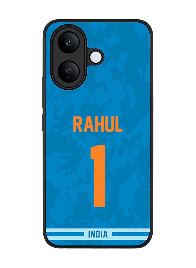 For vivo V60 Lite 5G / V60 Lite 4G Case,Slim fit Camera Protection, Shockproof Thin Phone cover  - India KL Rahul, Jersey No 1