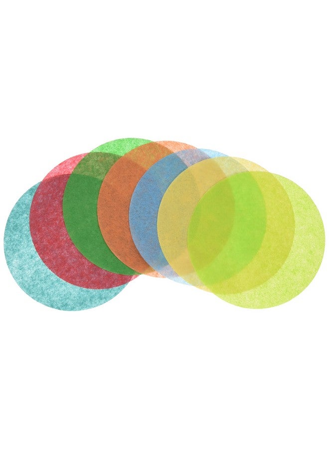 Roylco Pre-Cut Tissue Paper Circles, 4 Inch, Colors May Vary, Pack of 480