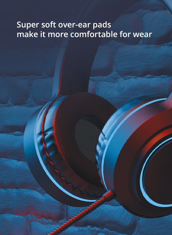 Seeken SEEKEN Annihilator Wired Gaming Headset - Blue | High-Resolution Audio | Long Battery Life | Premium Design | High-Quality.  - Image 4