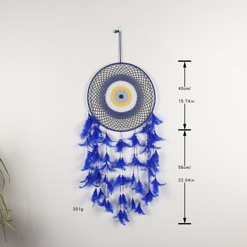 Decorative Evil Eye Dream Catcher Feather Handmade Crafts Dream Catcher Pendant Selling Dream Catcher - Image 1