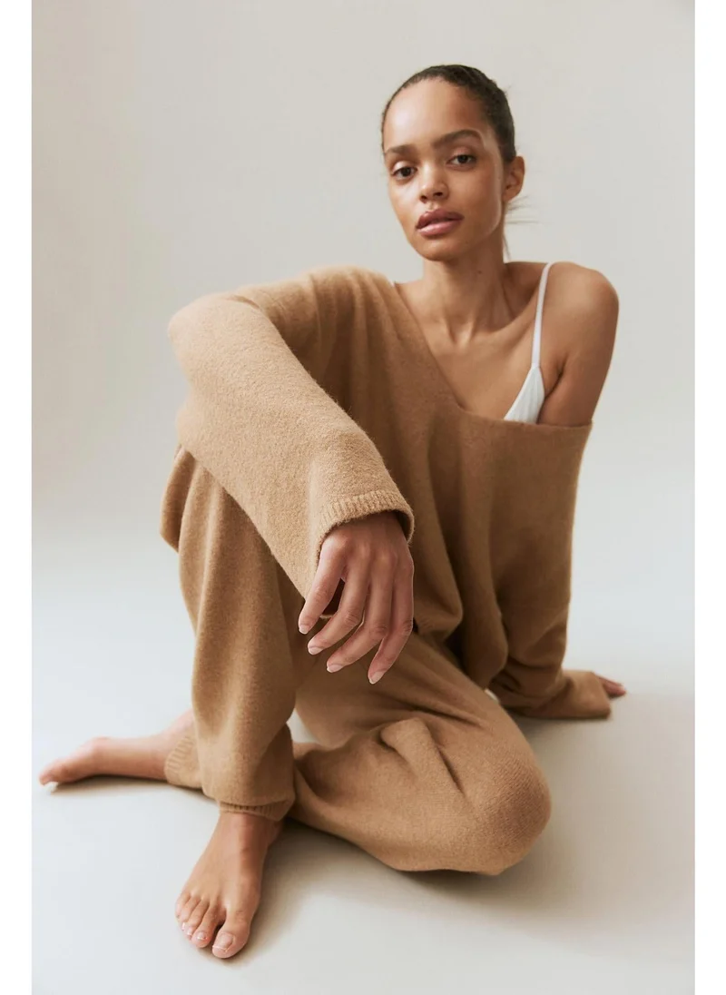 H&M Fine-knit joggers