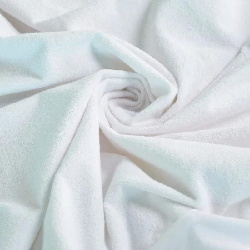 Mattress Protectors Bed Cover| Multiple Colors| Available in 13 Sizes| Dust and Water Proof Protector Cover (84 * 84 Inch, White)  - Image 3