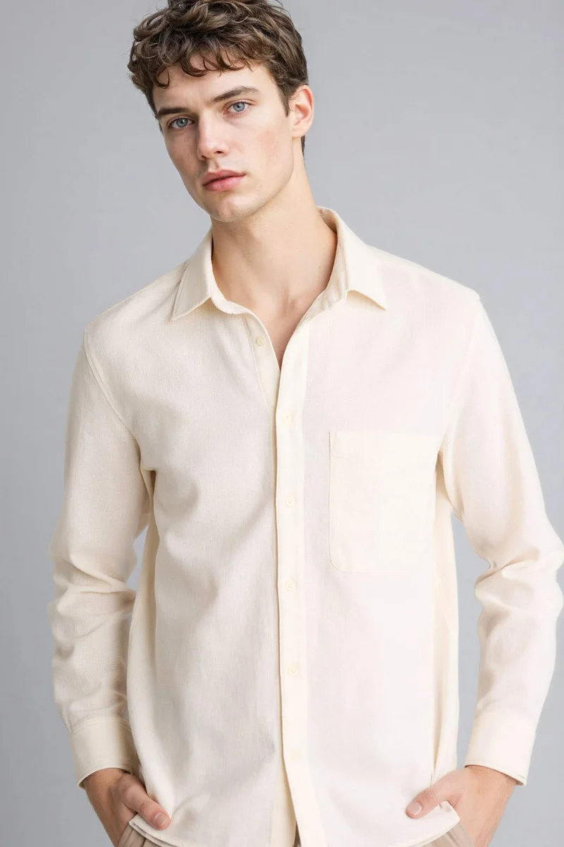 DeFacto 100% Cotton Shirt