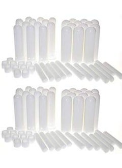 mEssentials Wild Essentials Essential Oil Inhaler Tubes, Sticks (24 Pack), Wicks, Aromatherapy On The Go, Compact, Lightweight, Made in USA, Thick Medical Grade Plastic, Portable, Degradation Resistant, Premium 