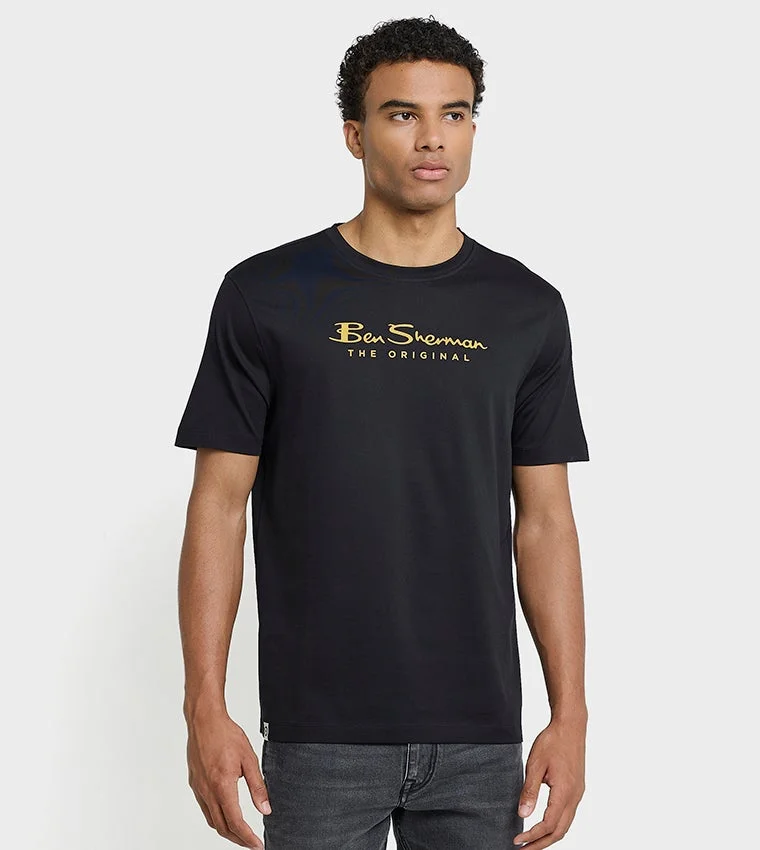 Ben Sherman Ben Sherman Men's Crew Neck Short Sleeve Graphic T-Shirt