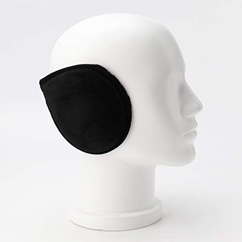 Handcuffs Ear Warmers For Men & Women Unisex Classic Fleece Winter Warm Earmuffs (Black) - Image 4