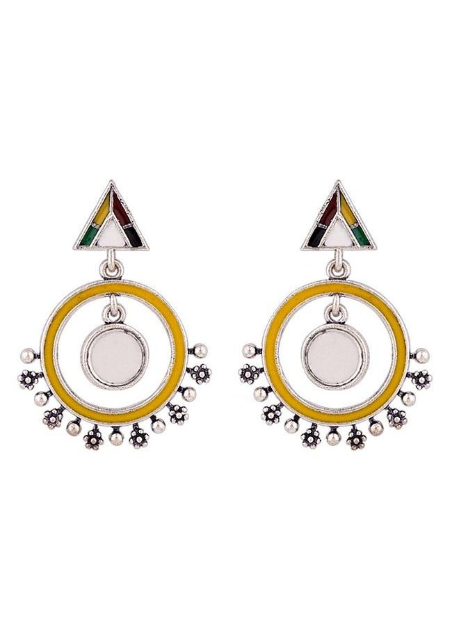 VOYLLA Rabaari Triangles and Circles Earrings  - Image 2