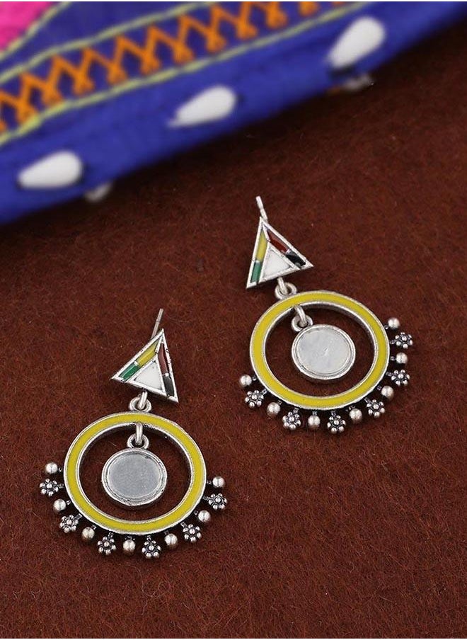 VOYLLA Rabaari Triangles and Circles Earrings  - Image 1