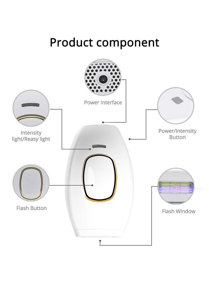 general Portable Hair Removal Device with Photon Skin Rejuvenation Full-Body Painless Hair Removal Machine Meets Various Hair Removal Needs UK Standard - Image 2
