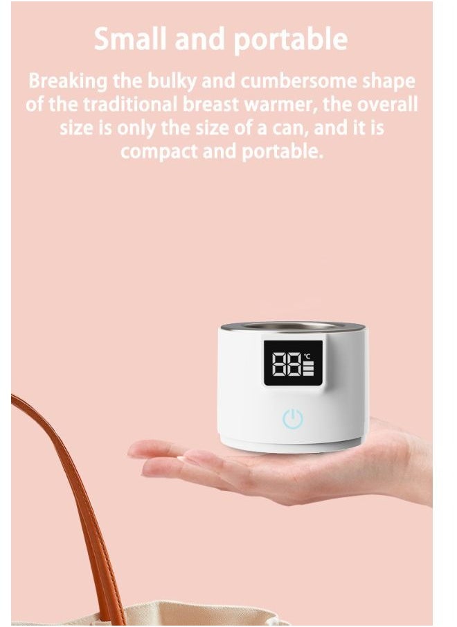 Be a better mom - Portable Smart Baby Bottle Warmer Dual Function for Defrosting Warm Milk Heater & Thaw for Formula Breastmilk Keep Warm with Smart Temperature Control BPA Free - Image 1