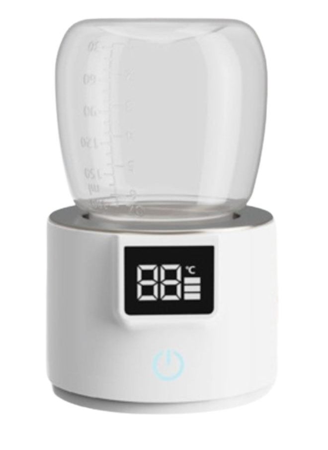 Be a better mom - Portable Smart Baby Bottle Warmer Dual Function for Defrosting Warm Milk Heater & Thaw for Formula Breastmilk Keep Warm with Smart Temperature Control BPA Free - Image 1