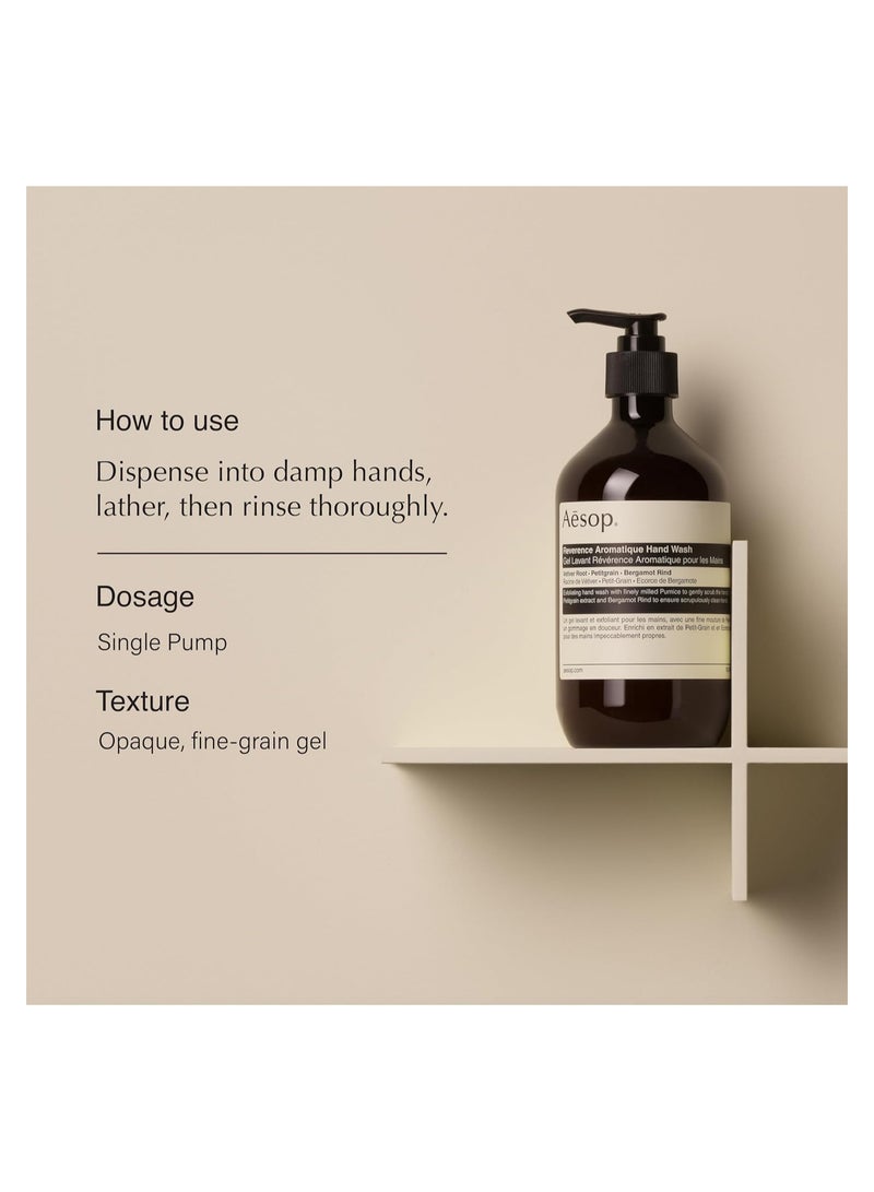 Aesop Reverence Aromatique Hand Wash 500 ml - Image 2