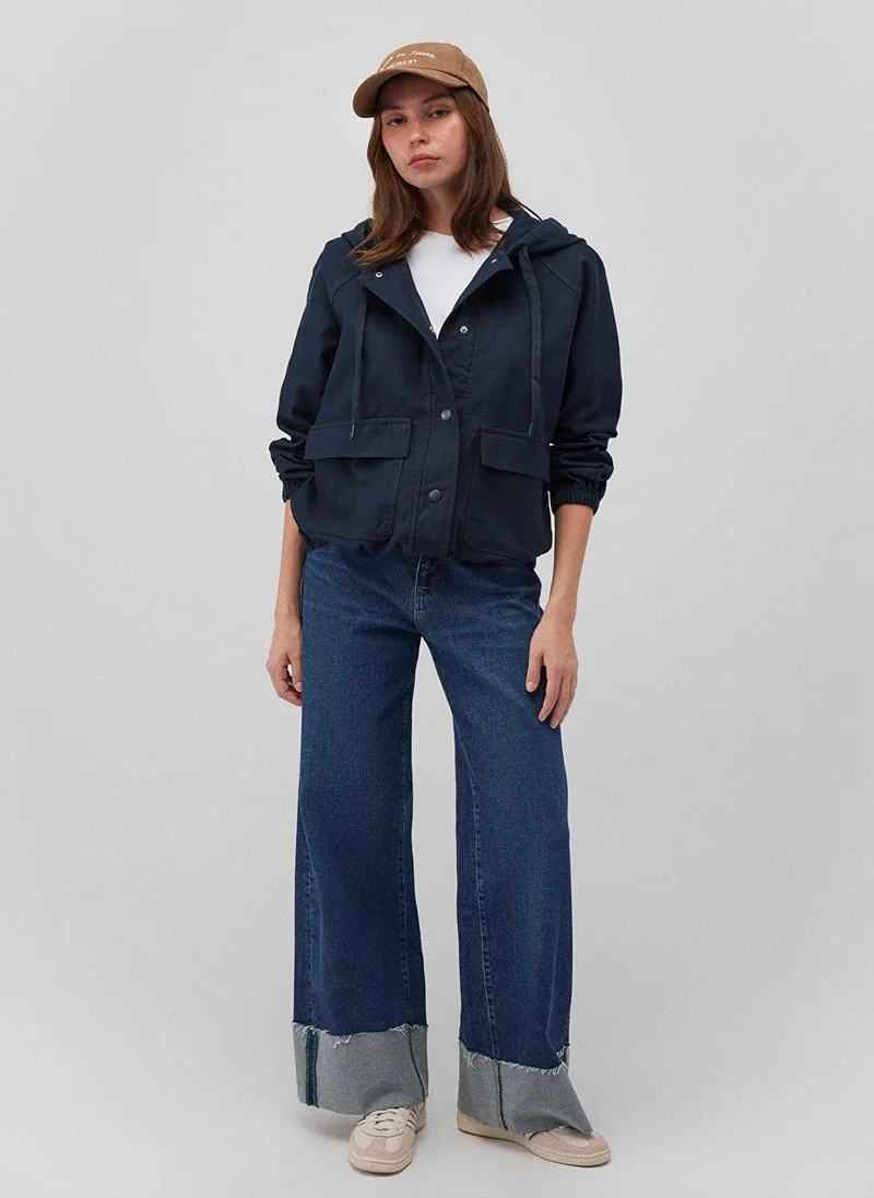 MAVI Hooded Navy Jacket