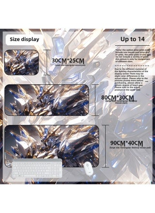 Mouse Pad Oversized Gundam Computer Keyboard Pad Cartoon Game Mouse Pad Boys E-sports Computer Thickened Desk Pad-Color:800*300*2mm-Pattern:Up To 14 - pzsku/Z2DB81708860E32627569Z/45/_/1742462751/b0976870-8a05-4d86-bbd2-a3847637bea9