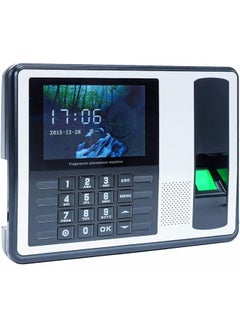 Generic Biometric Attendance Fingerprint Machine Terminal - 2.4 Inch Touchscreen Time Clock , High Precision Total Reflection Optics Scanner  Employee Payroll Recorder  - Image 1