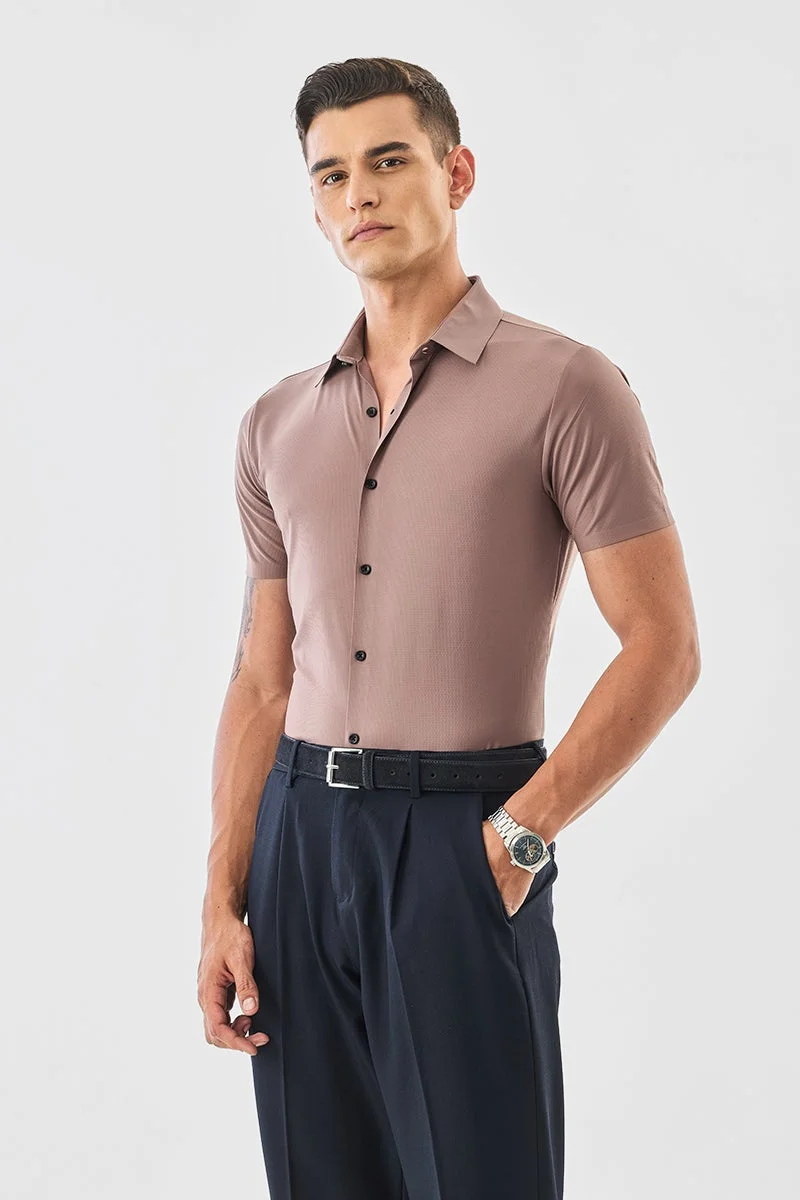 سنيتش قميص تقني بقصة ضيقة مطاطية