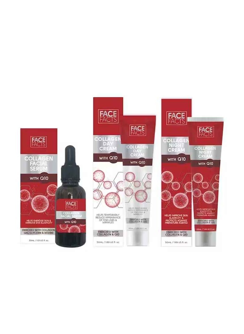 facefacts - Collagen Day Cream With Q10 To Moisturize The Skin 50 Ml - Image 1
