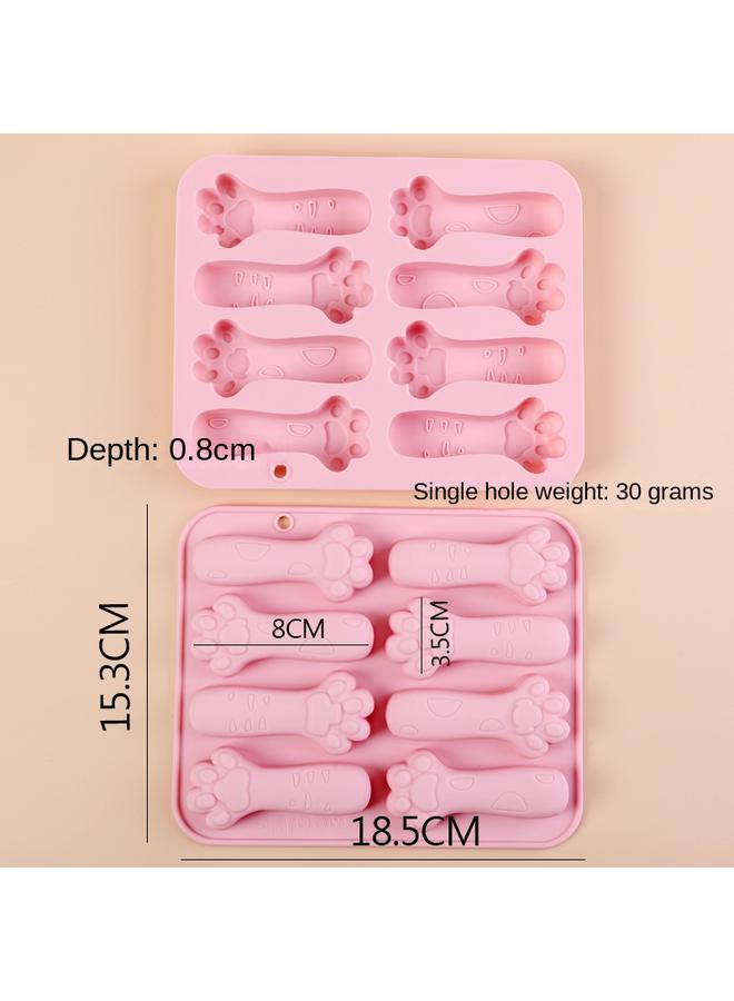 Bluejw Baby Food Supplemented Silicone Mold Steamed Cake Rice Cake Mills Cake Jelly Model Baking Cake Cartoon Grinder White Resistant - Image 1