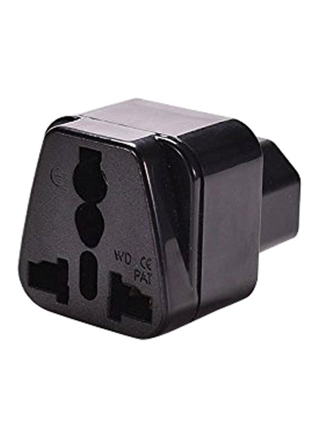 Coconut UPS C14 to Universal Female Socket Power Adapter AC Plug black  - Image 5