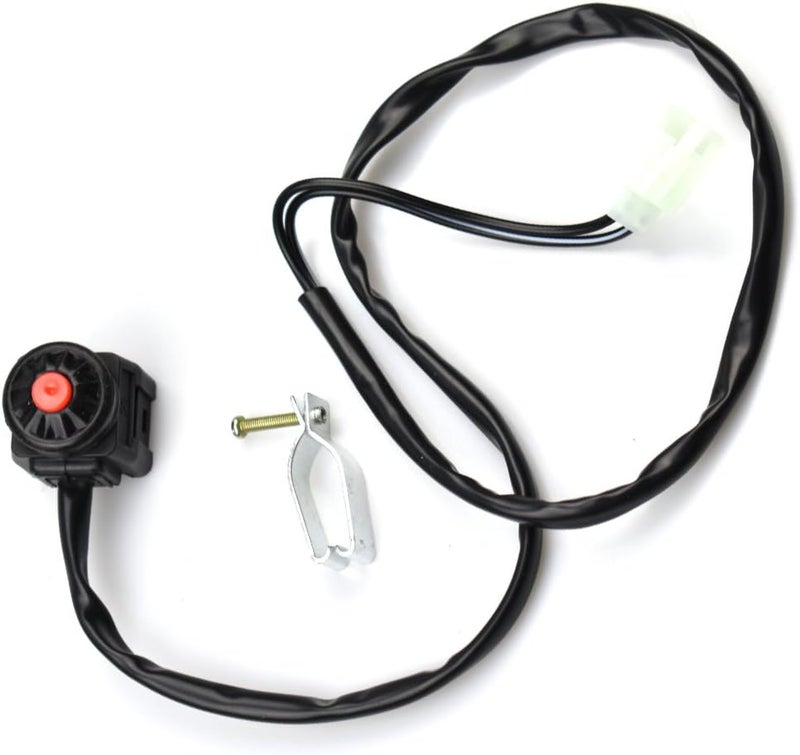 LAXEEM Kick Start Dirt Pit Bike Wire Harness Wiring Loom CDI Ignition Coil Magneto Spark Plug Rebuild Kit for 50cc -125cc Stator CDI Coil ATV Quad Bike Buggy Go Kart - Image 5