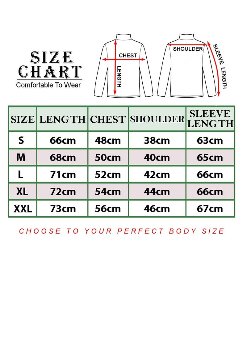 OVERS Plain High Neck Sweater for Men - Image 2