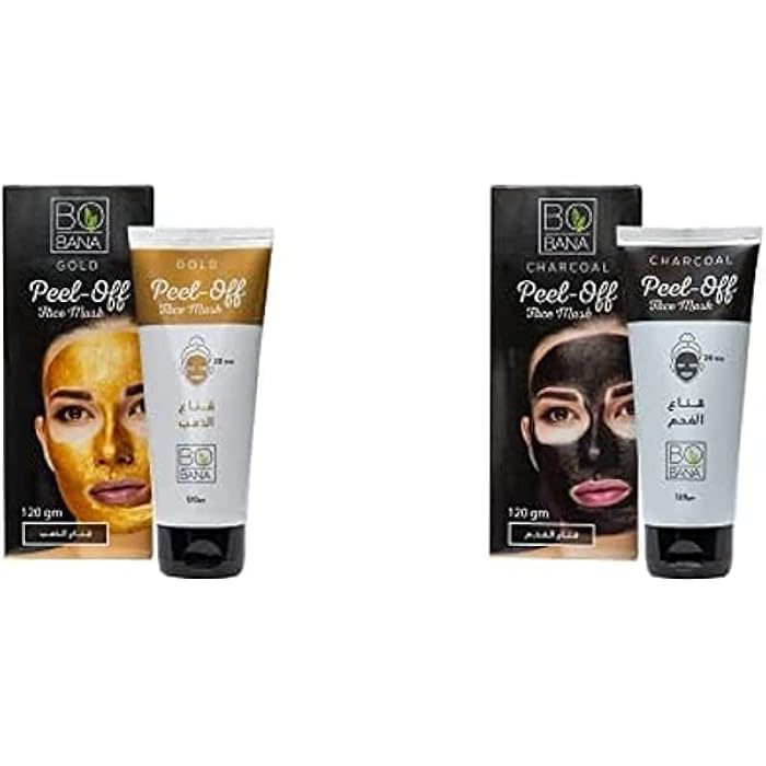 Bobana- charcoal peel off face mask, 120 gm (Pack of 2) - Image 2