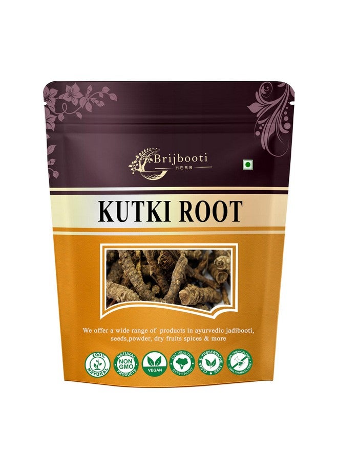 BrijBooti بريجبوتي كوتكي 50 جرام - جذر كوتكي لدعم الكبد، إزالة السموم - كاتكي - كاتوك - بيكروهيزا كوروا - Image 1