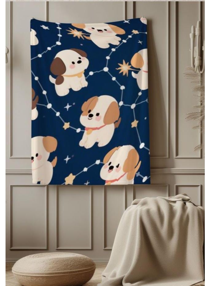 عام بطانية رقيقة من الفانيلا الكرتونية للأطفال والرضع (دافئة ومريحة، ومناسبة للنوم والألعاب) 70 سم * 100 سم - Image 4