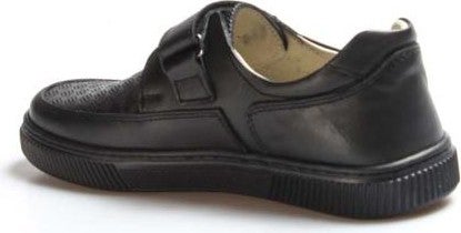 Fast Step Unisex Leather Banded Velcro Orthopedic Casual Children's School Shoes 770FA917BSK  - Image 2