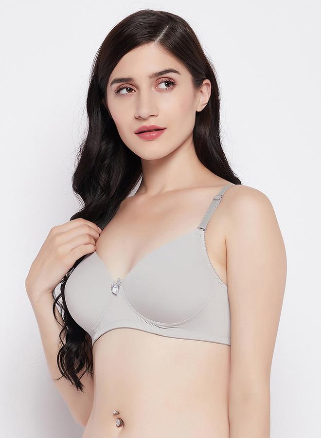Clovia Solid Padded Full Cup Wire Free T-shirt Bra - Image 3