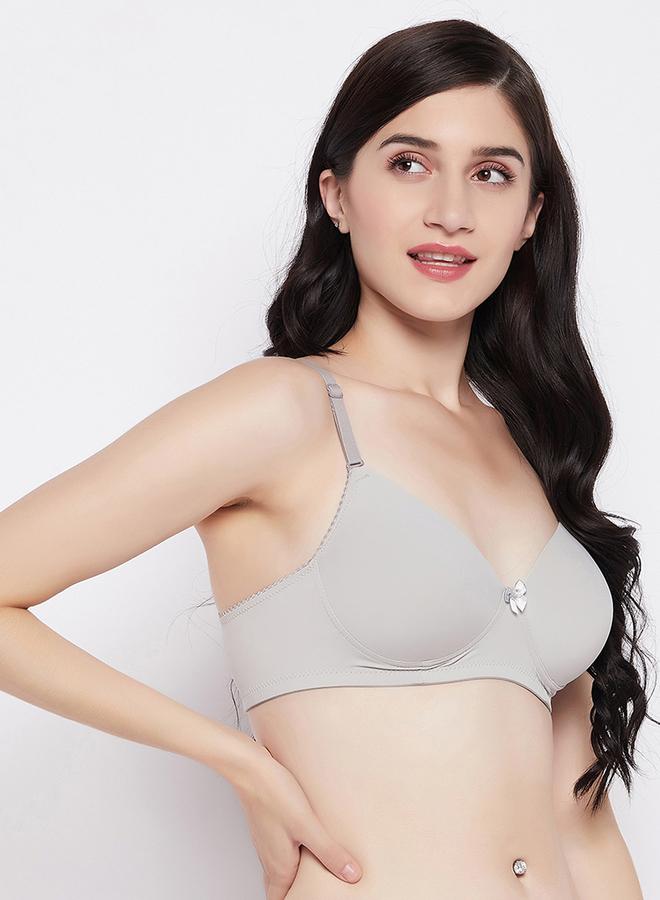 Clovia Solid Padded Full Cup Wire Free T-shirt Bra - Image 4