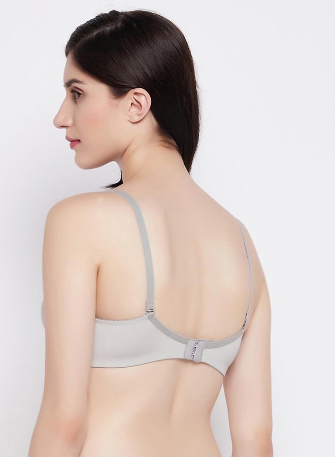 Clovia Solid Padded Full Cup Wire Free T-shirt Bra - Image 5