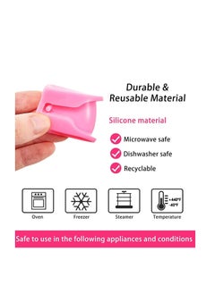 Y&D 4 Pieces Silicone Keychain Mold Mini Glass Goblet Tumbler Bottle Shape Fondant for DIY Pendant Trinket Luggage Tag Pudding Jelly Shots Desserts Candy Cake  - Image 5