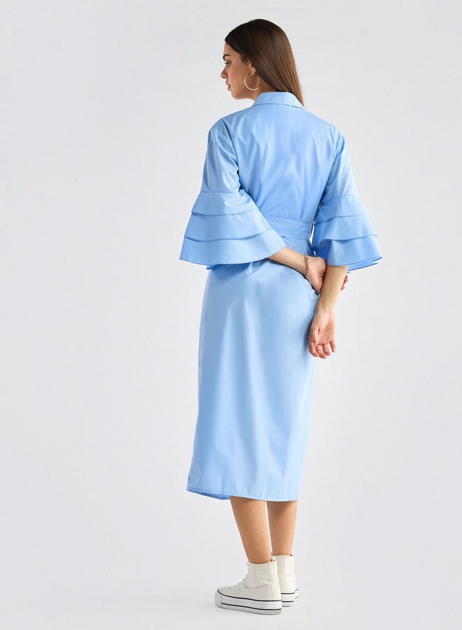 Splash FAV Tiered Sleeve Dress - Image 3