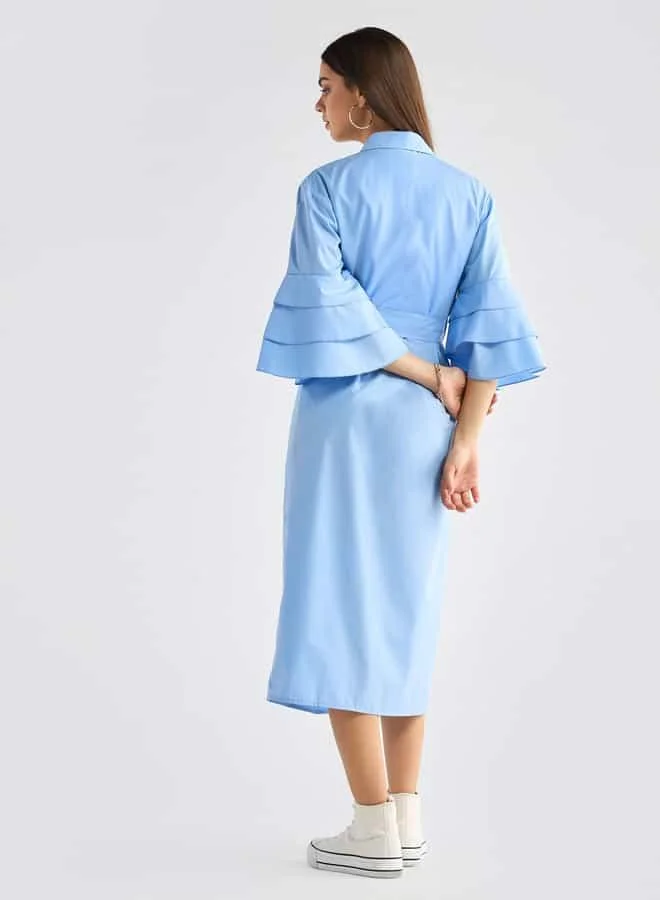 Splash FAV Tiered Sleeve Dress
