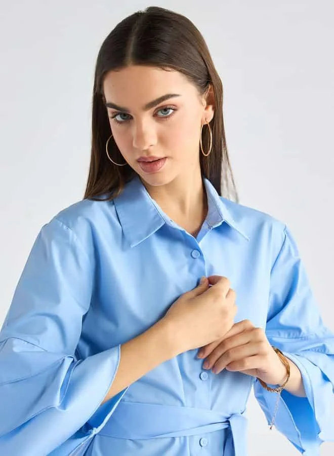 Splash FAV Tiered Sleeve Dress