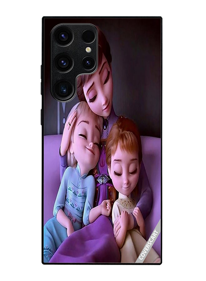 COVERSCART Protective Case Cover For Samsung Galaxy S25 Ultra Elsa And Kids Design Multicolour