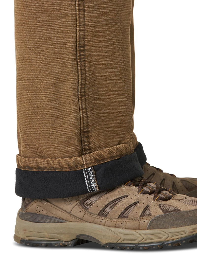Wrangler Men's Rugged Wear Woodland Thermal Jean ,Night Brown,33x30 - Image 2