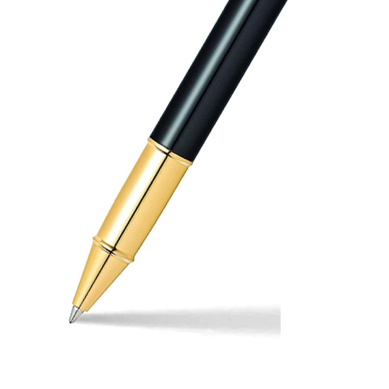 SHEAFFER قلم شيفر 100 E9322 أسود لامع مع تفاصيل باللون الذهبي - Image 4