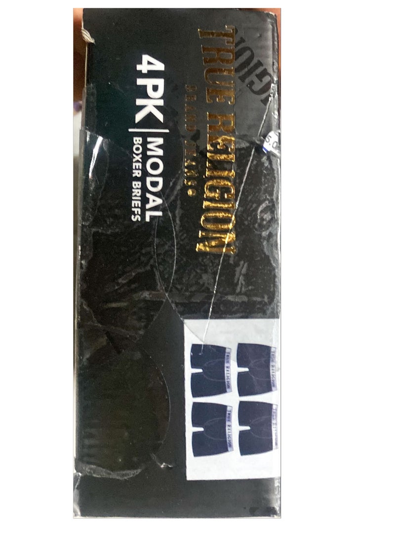 TRUE RELIGION - True Religion Cotton Modal Boxer Briefs / ultimate comfort / 4 Pack - Image 1