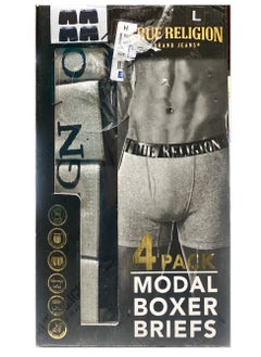 True Religion Cotton Modal Boxer Briefs / ultimate comfort / 4 Pack