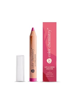 Color Chemistry Color Chemistry Lip and Cheek Crayon Acai LC11, 2.49 g | Vegan, Ultra-Matte Finish, Non-Drying & Long-Lasting | Creamy, Hydrating Formula in 16 Shades for All Skin Tones | Multi-Use for Lips & Cheeks  - Image 1