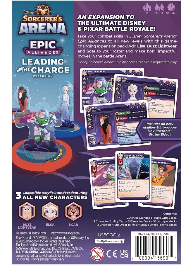USAopoly - Disney Sorcerer'S Arena: Epic Alliances Leading The Charge Expansion - Image 1