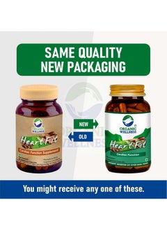 Organic Wellness Heart Fit Supplement With,Arjuna Reetha & Moringa | Balance Cholesterol Level | Good For Healthy Heart And Blood Circulation - 90 Veg Capsules  - Image 4