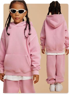 Unisex Kid's Plain Pullover Hoodie with Kangaroo Pocket - pzsku/Z2DB96FC97AE98964DEF9Z/45/_/1695710811/d49dda60-c0a5-427a-bf15-d66bdd372289