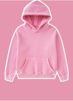 Unisex Kid's Plain Pullover Hoodie with Kangaroo Pocket - pzsku/Z2DB96FC97AE98964DEF9Z/45/_/1695710813/7ddd31c5-2a71-4c7f-8c48-230c075d50e0