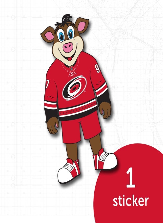 Desert Cactus Carolina Hurricanes Sticker Stormy Mascot Team National Hockey League Sticker Vinyl Decal Laptop Water Bottle Car Scrapbook NHL (Individual F) - Image 4