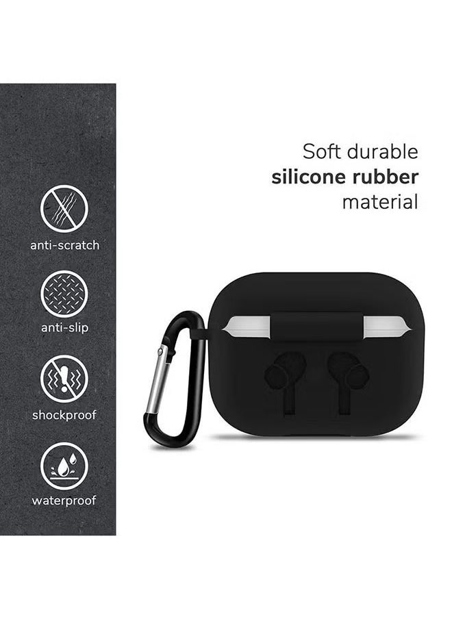 Generic - Protective Case Cover For Apple AirPods Pro , Airpods Pro 2 Black - Image 1