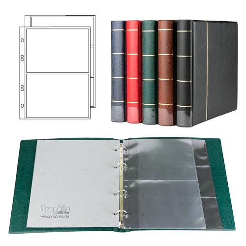 Prophila Collection Prophila banknotes Album with 20 Pockets for 50 banknotes - Image 1